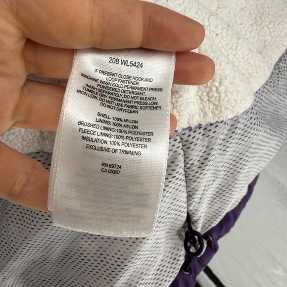 Columbia Women MED Fleece Lined FullZip Insulated Winter Jacket Water Resist bin - Picture 5 of 12